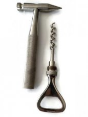 German Corkscrew Ice Hammer Combination Tool ref93