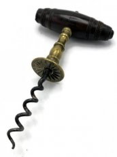 Small Henshall Corkscrew with wooden handle