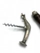 Silverplated Auction hammer with corkscrew vit 407vit62