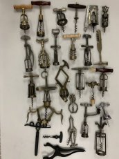 Lot of 26 different replica collection corkscrews