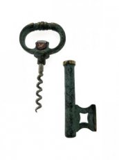 Brass Key Clé Sleutel cs ref615k82