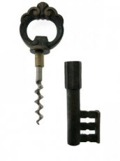 Brass Key Clé Sleutel cs ref618k82