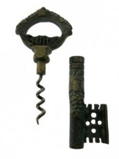 Brass Key Clé Sleutel cs ref624k82