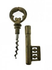 Brass Key Clé Sleutel cs ref621k82